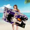 Anime Fushiguro Megumi Jujutsu Kaisen Beach Towel Colorful Bath Towels for Girl Microfiber Beach Yoga Spa Gym Pool