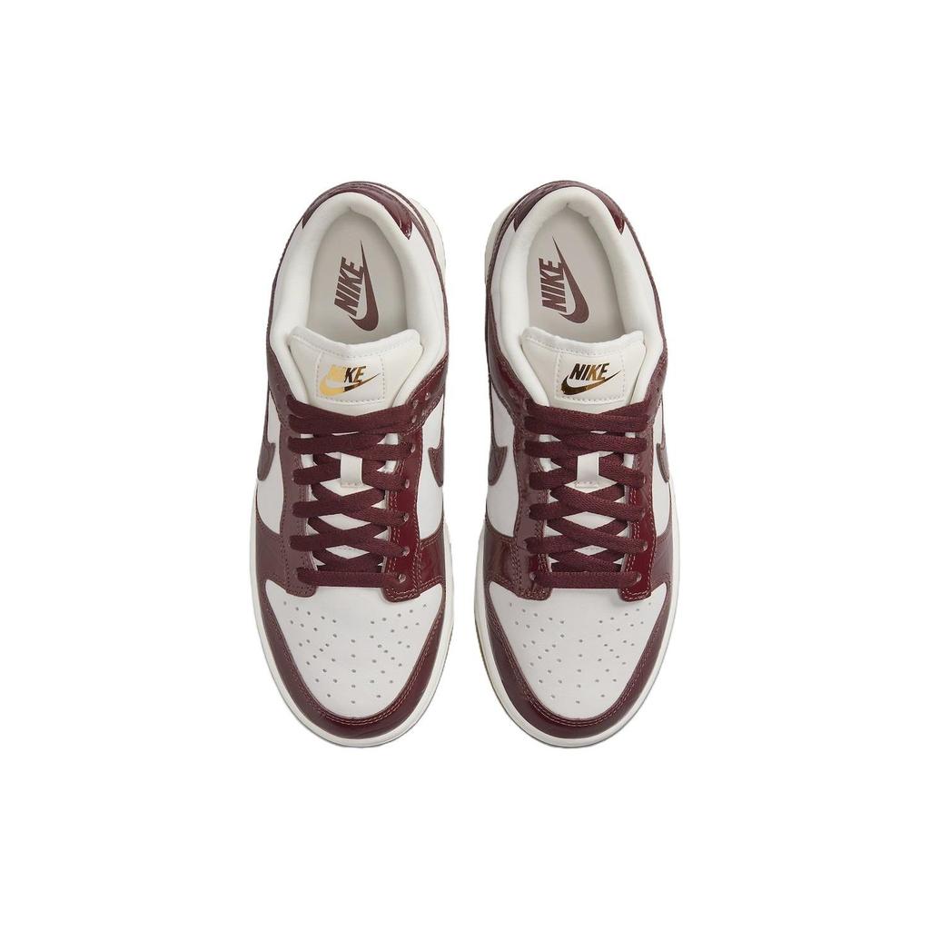 Nike Dunk Low LX Team Red Croc Women Sneakers Phantom Dark-Team-Red Sail FJ2260-004