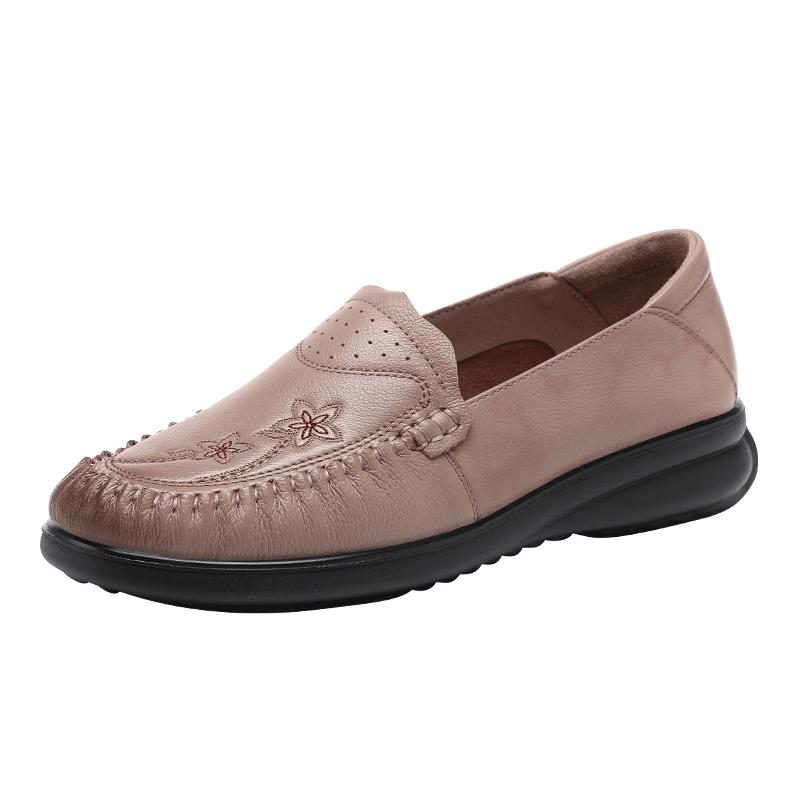 Red Dragonfly WTB161202 Women s Cowhide Slip-On Mid-Heel Shoes EU 37