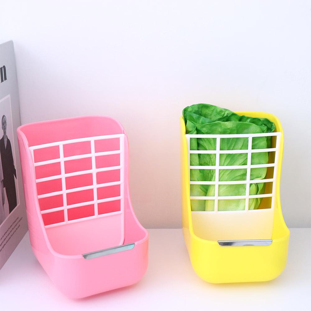 Pet Feeding Rack Hamster Feeder Small Animal Supplies Rabbit Hay Feeder Rabbit Feeding Bowl