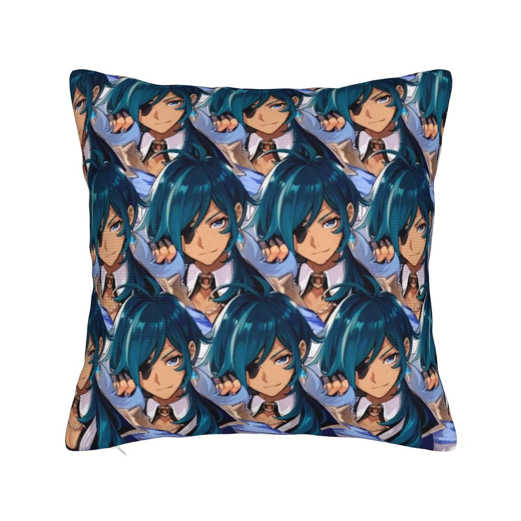 Chongyun Genshin Impact Game Pillowcase Soft Cushion Cover Decorations Throw Pillow Case Cover Bedroom Zipper