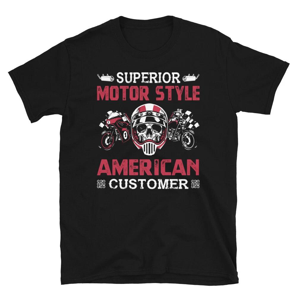 Chopper Cruiser Motorbike Motor Style Biker T-Shirt XL
