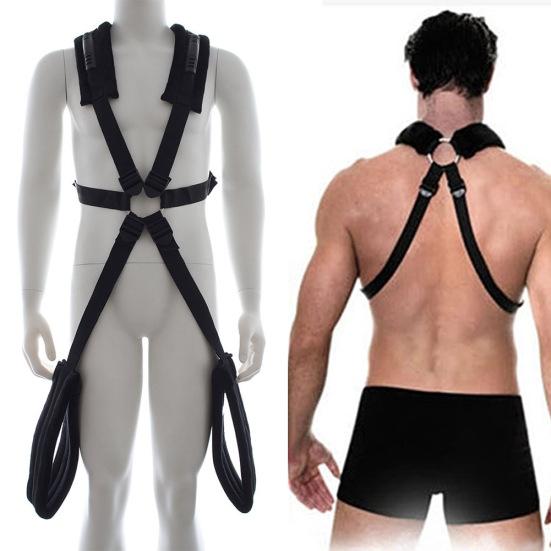 Adult Sex Bondage Begrensninger Håndjern Justerbare stropper Tau BDSM Erotisk leketøy