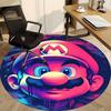 1pcMario Office Round Area Rug, Indoor Mat Suitable For Office, Bedroom Living Room Home Decor, Room Deco,  Offic a0928103