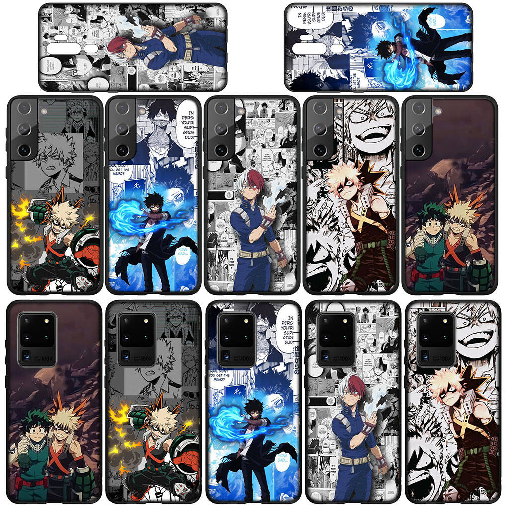 For Motorola Moto Edge 70 60 50 G54 G86 Samsung Galaxy S25 iPhone 17 16 15 Xiaomi Redmi Note 14 13 Pro Max Phone Case Comics My Hero Academia Cover