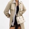 Coach Molly 25 Blumenmuster Kieselsteinleder Tragetasche Damen Tragetaschen Weiß CAL44-IMCAH