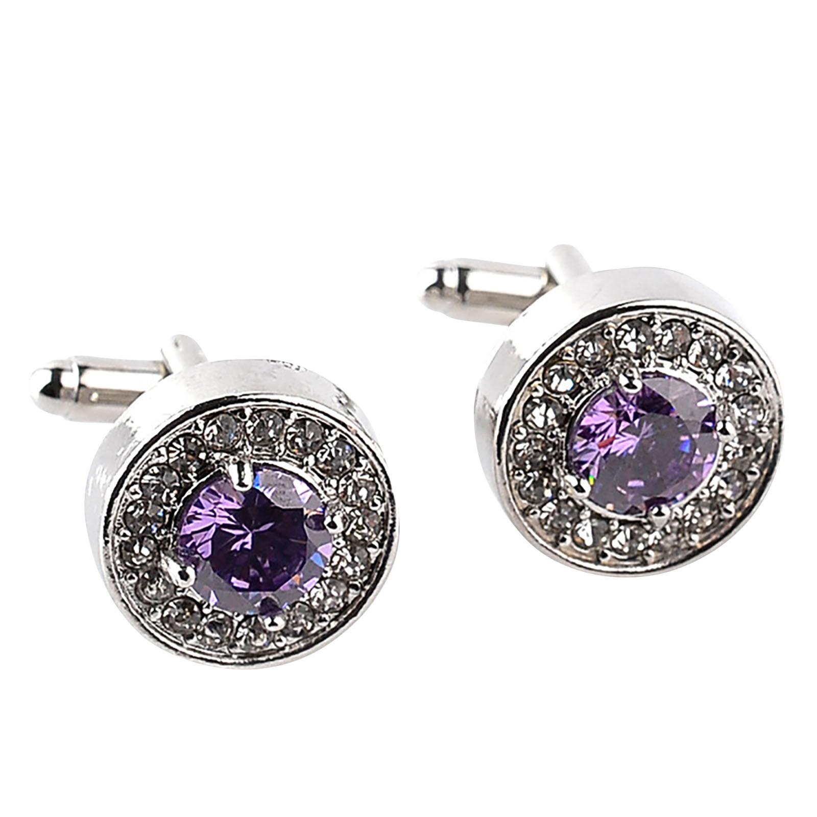 

Новые запонки - модные французские запонки с бриллиантами - манжеты для ногтей One Size