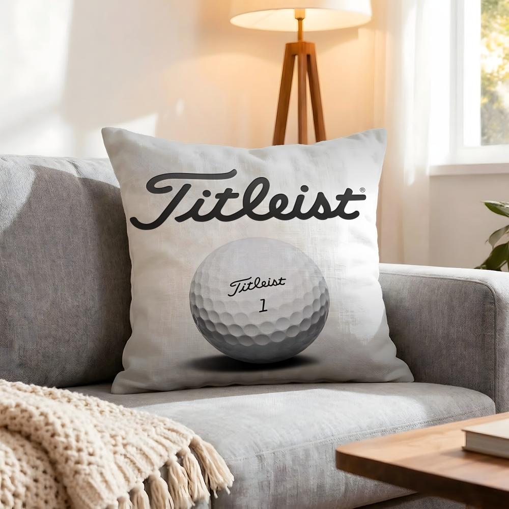 Brand Titleist Cushion Cover 1Pcs Decorative Covers Soft Cushion Case For Sofa Couch Decor 40X40 45X45 Pillowcases