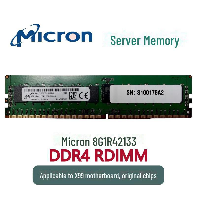 

Сумісний з SK Micron & Samsung 8/16/32GB DDR4 2133 ECC REG 2400 Серверна пам ять Micron 8G 2133
