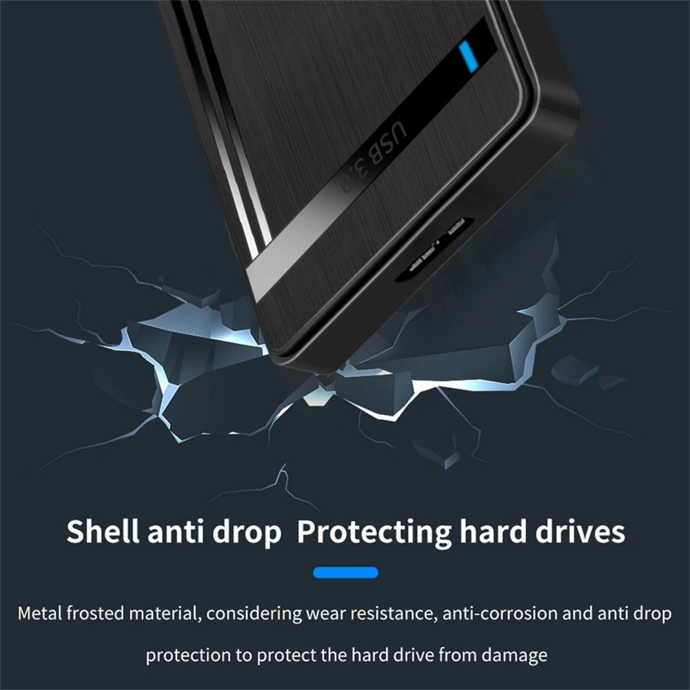 USB3.0 SATA 5Gbps Tool Free Enclosure HDD SSD External Enclosure Adapter For Laptops Desktop Computers Phones