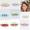 Headband Large Crystal Cute Crown Popular Diamond Hair Accessories Children's Crown Headband