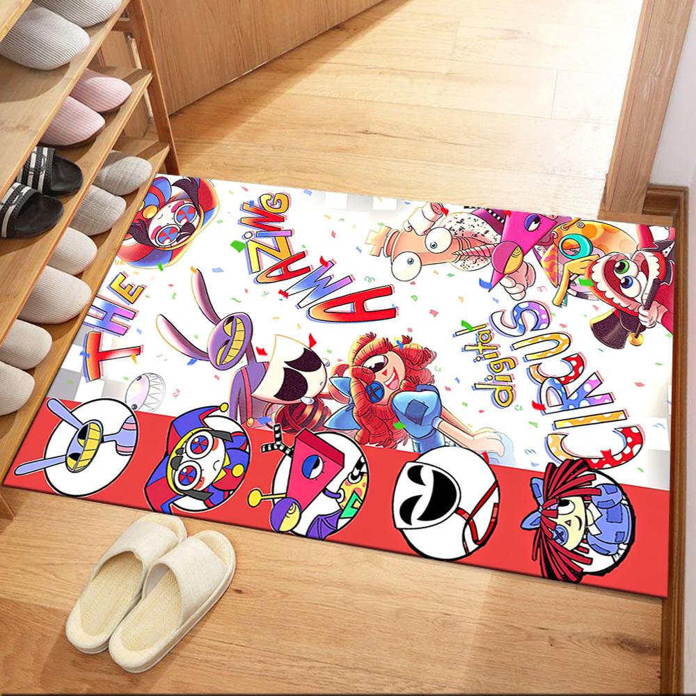 I tappeti quadrati stile The Amazing Digital Circus sono un'ottima scelta per soggiorni, camere da letto, decorazioni per la casa e come regali.