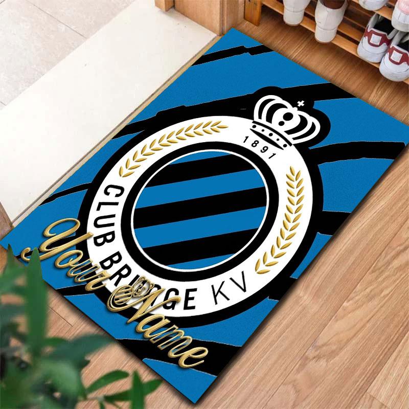 Club Brugge KV Custom Name Carpet Rug for Living Room Bedroom Home Sofa Decoration,Kids play Non-slip Floor Mat