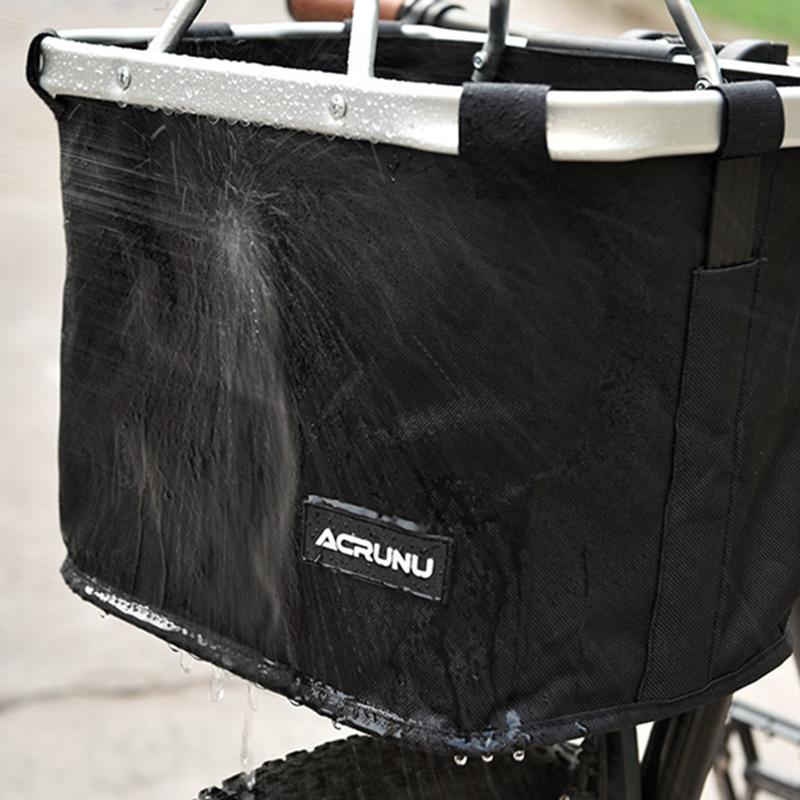 Aluminum Alloy Pet Portable Basket Waterproof Puppy Dog Cat Bicycle Carrier Outdoor Riding Mascotas Accessories for Small Dogs