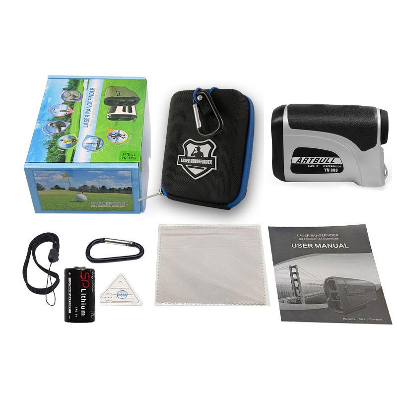 800m Slope Adjusted Flag-Lock Laser Rangefinder Telescope Hunting 800m Laser Distance Meter Golf Rangefinder