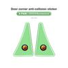 2pcs Car Door Corner Anti-Collision Protector Bumper Sticker For Abarth Freemont Strada 500x Grande Punto Ducato Stilo Palio
