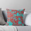 Teal and Red Throw Cushions & Pillows Without Core