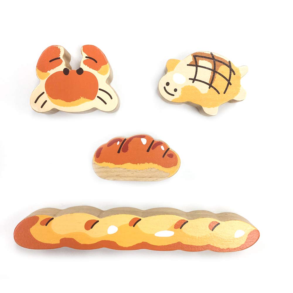 Picture Book Blocks: The Crow's Bakery (4-Piece Set of BreadThe Crow's BakeryTM-KRS-0202)