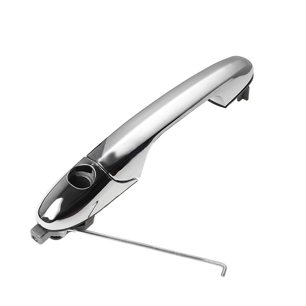 1x Right Driver Side Chrome Outer Door Handle 735592012 For Fiat 500 Offside RHD