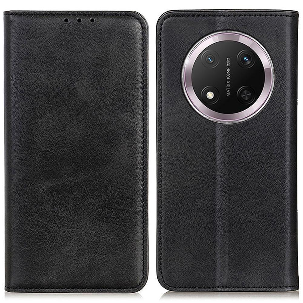 

Для Honor Magic7 Lite 5G/X9c 5G/X60 Pro 5G Чехол из спилка, откидной кошелек, чехол для телефона Black