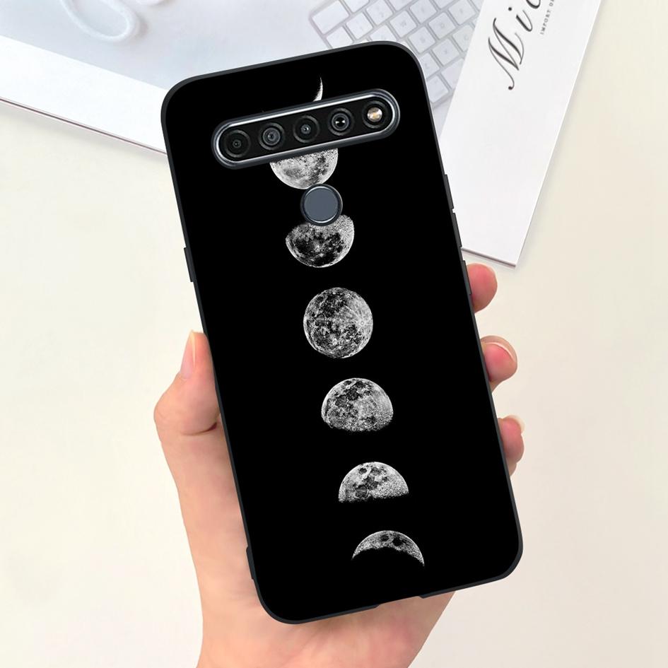 Für LG K51S Hülle LMK510EMW LM-K510 Stoßfeste Abdeckung Niedliche Astronauten Weiche Silikon Handyhüllen Für LG K41S LM-K410 LMK410EMW Coque