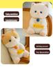 Adorable Kitten Plush Toy - Soft Stuffed Animal Sleep Companion and Gift for Girls' Birthdays