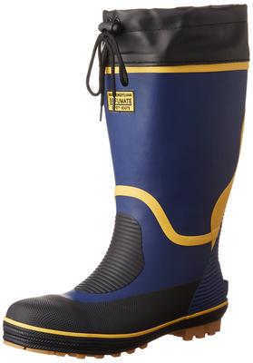 Glove Safety Thick Tube Ame Rubber Cover 993 NAVY [Fuji Industry] Boots, Specification, Sole, Included, Men's 25.0cm