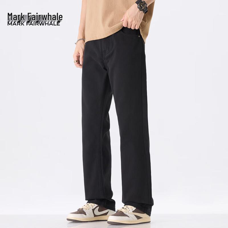 

Мужские джинсы прямого кроя Mark Fairwhale 2025 черного цвета 36