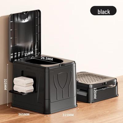 Toilette de camping pliante portable ZISIZ pour l'extérieur