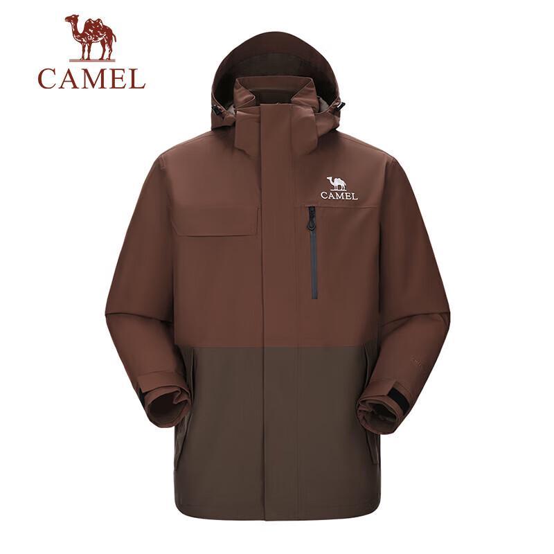 

CAMEL Men s 3-in-1 Fleece Lined Storm Jacket A14CA18671 M