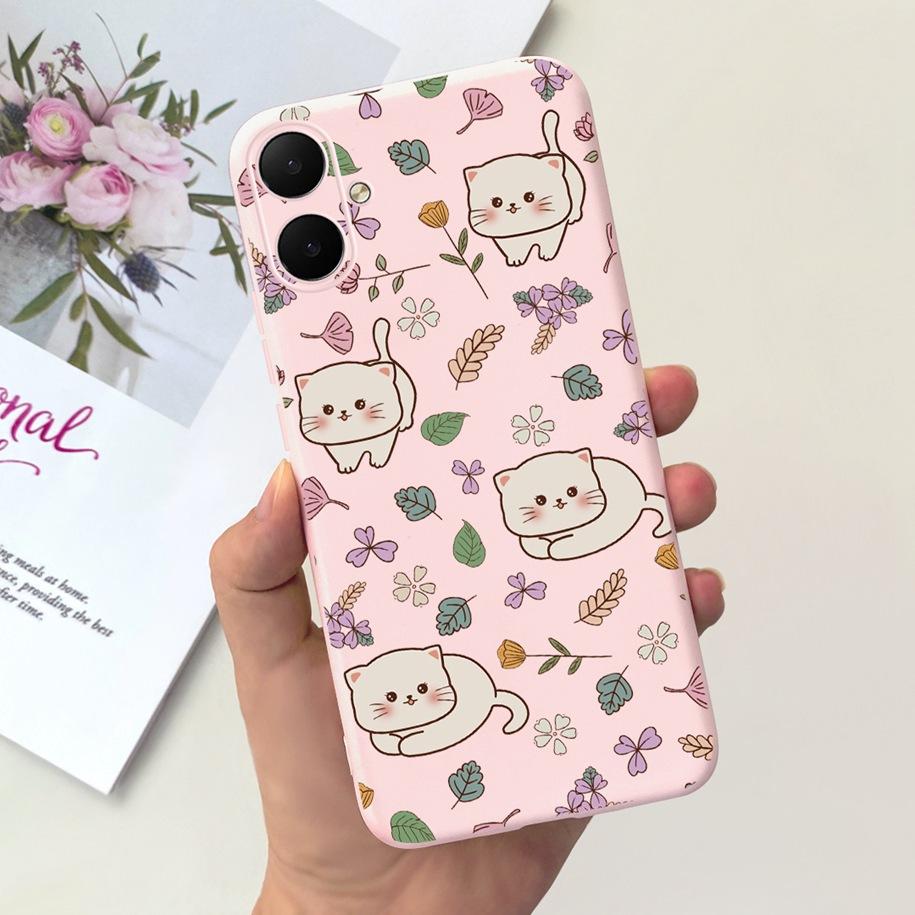 For Samsung Galaxy A05S 2023 Case Fashion Flower Soft Back Cover For Samsung A04 A04S A05 A05S SM-A057F Shockproof Silicone Capa