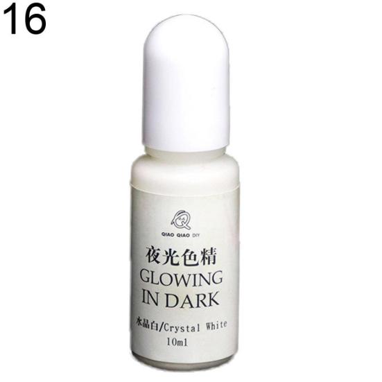 Yousheng 20 Colors Luminous Pigment Dye UV Resin Epoxy DIY Making Crafts Jewelry Supply