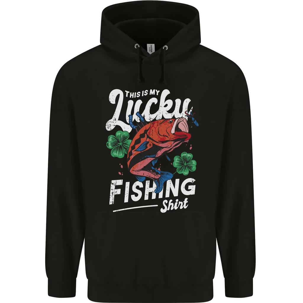 This Is My Lucky Fishing Funny Fisherman Hoodie