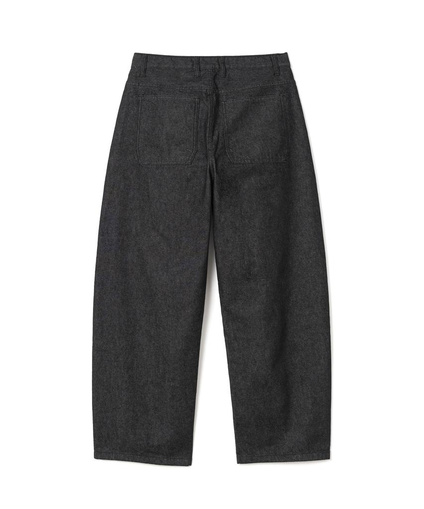 MILLO ARCHIVE Reflect Curved Low Pants [Indigo Black]