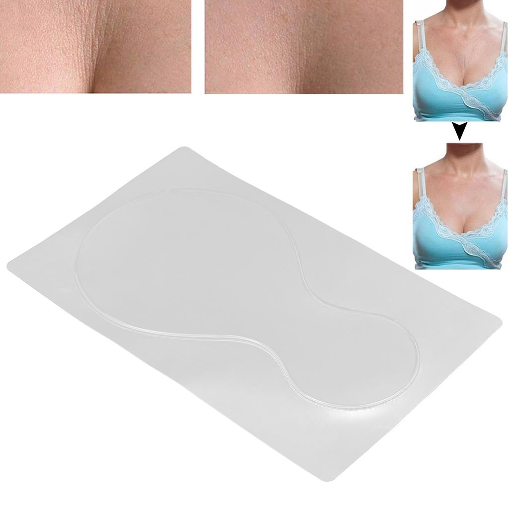 Anti Wrinkle Chest Pads Tighten Lifting Silicone Reusable Smooth Chest Sticker Patches