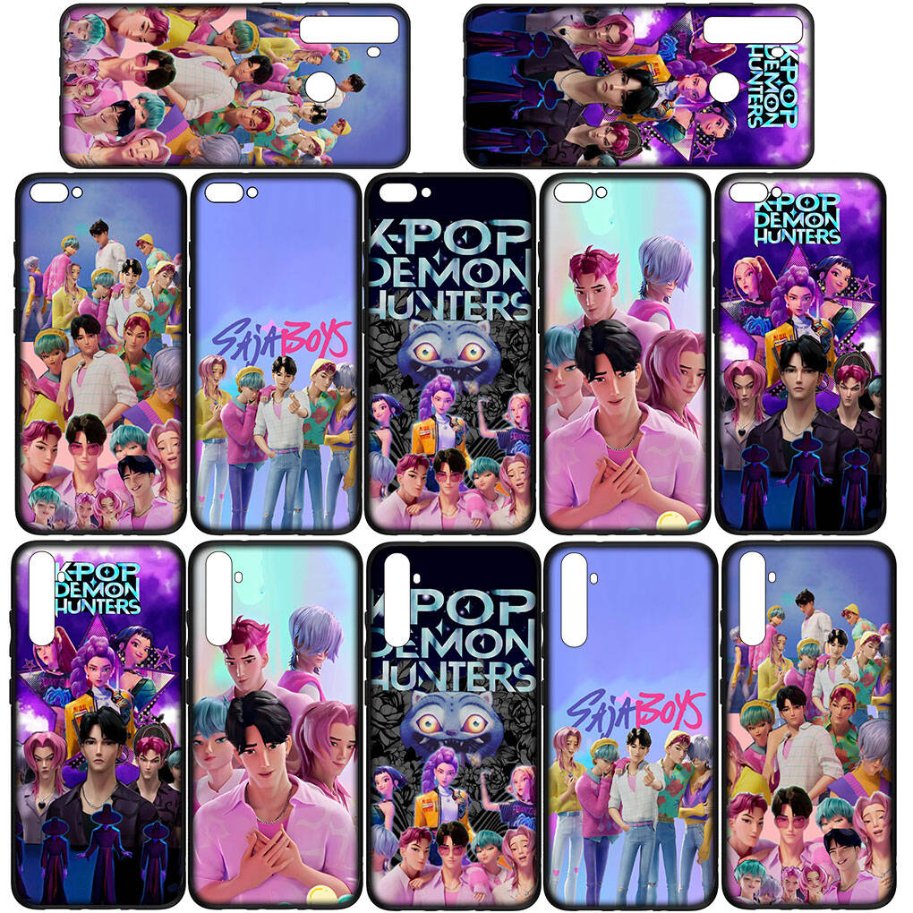 Phone Case for iPhone 17 16 15 Plus X Huawei P30 P20 Lite Redmi Note 14 12 11 13 Pro Max OPPO A60 A80 A40 A18 Jinu KPop Saja Demons Boys Hunters Cover