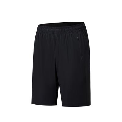 Champion Glory Summer Breathable Sweat-Absorbing Easy Knit Shorts Men Shorts Basic-Black 152620303-2