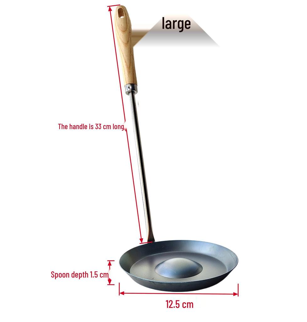 Commercial-Grade Large Fried Noodle Nest Ladle Mold