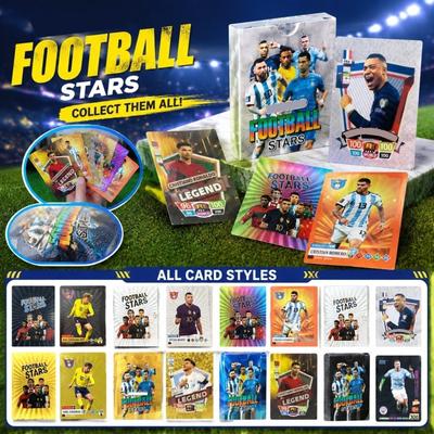 Soccer Star Trading Cards, European Football Player Fan Collection Set