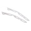 2Pcs Broken Opening Repair Stainless Steel Bracket For Third Generation Fit Jazz Gk5 Front Bumper Repair Metal Plate  Buckle