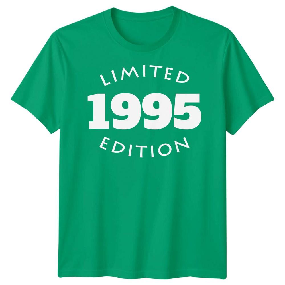 Personalised Limited 1995 Edition Birthday Unisexs TShirt Unisexs Tee Unisex Top S