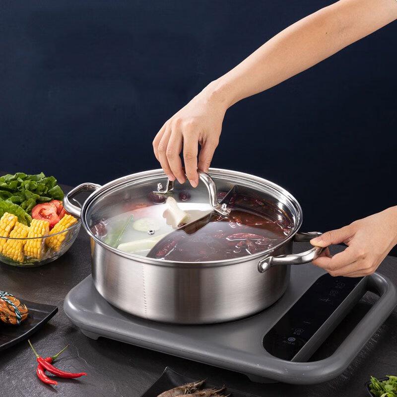 Yu Yi Tian Shi 304 Stainless Steel Divided Hot Pot