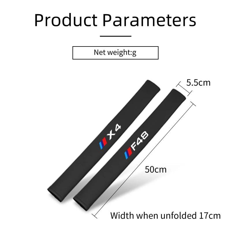 XJVYV1 For BMW 2025 Hot 2Pcs Car Seat Belt Cover Seat Belt Shoulder Pads Auto Interior Accessories For BMW M Performance E46 E52 E60 E7
