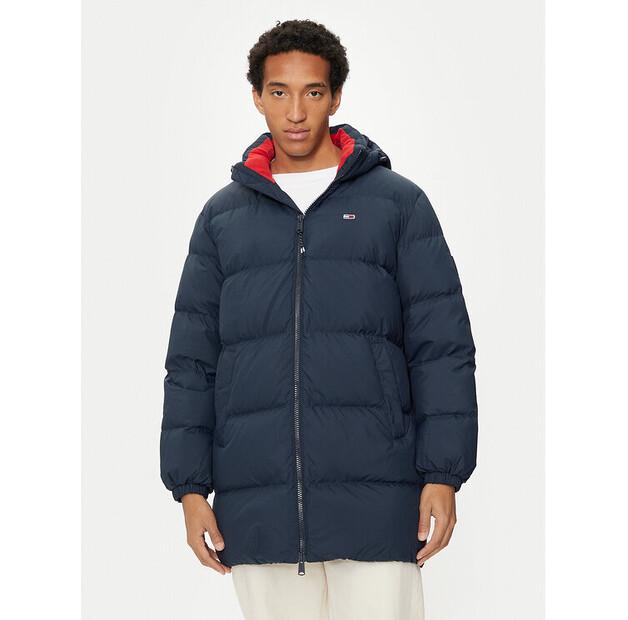 Down Jacket Tommy Jeans Essential DM0DM20466 Blue Regular Fit