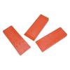 3pcs 8in Felling Wedges Spiked Plastic Safe Logging Tools for Chainsaws Tree Cutting