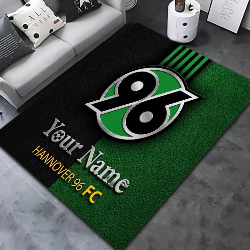 Hannover 96 Custom Name Carpet Rug for Living Room Bedroom Home Sofa Decoration,Kids play Non-slip Floor Mat