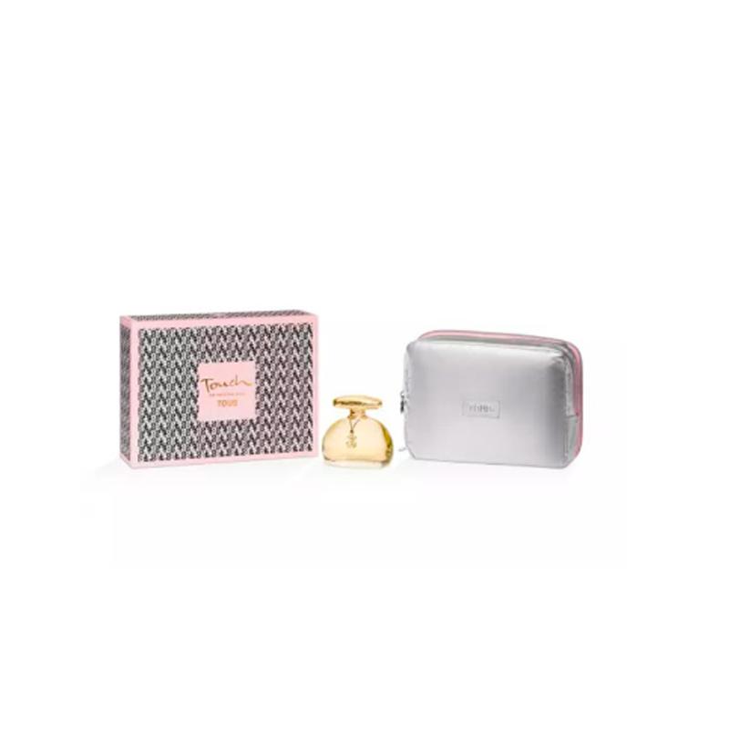 TOUS Fresh Perfume Set Qingyuan Women s Eau De Toilette + Cosmetic Bag 90ml
