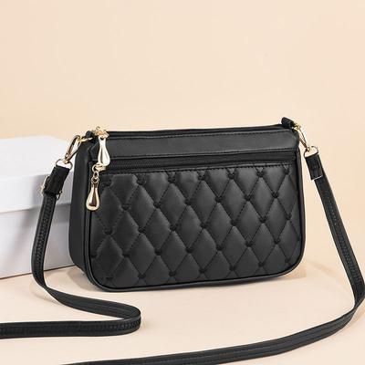 Sommer Damen Umhängetasche mit großem Fassungsvermögen, vielseitige gesteppte Einzel-Schulter-Crossbody-Damentasche für den grenzüberschreitenden Gebrauch