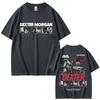 2025 Summer Bestselling Dexter Morgan Bay Harbor Butcher Tshirt Summer Unisexs Retro Oversized 100 Pure Cotton Printed Tshirt