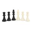 Plastic International Chess Pieces Intellectual Educational Game for Children AdultsChess Pieces